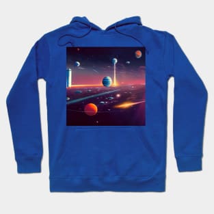 Interplanetary Spaceport Hoodie